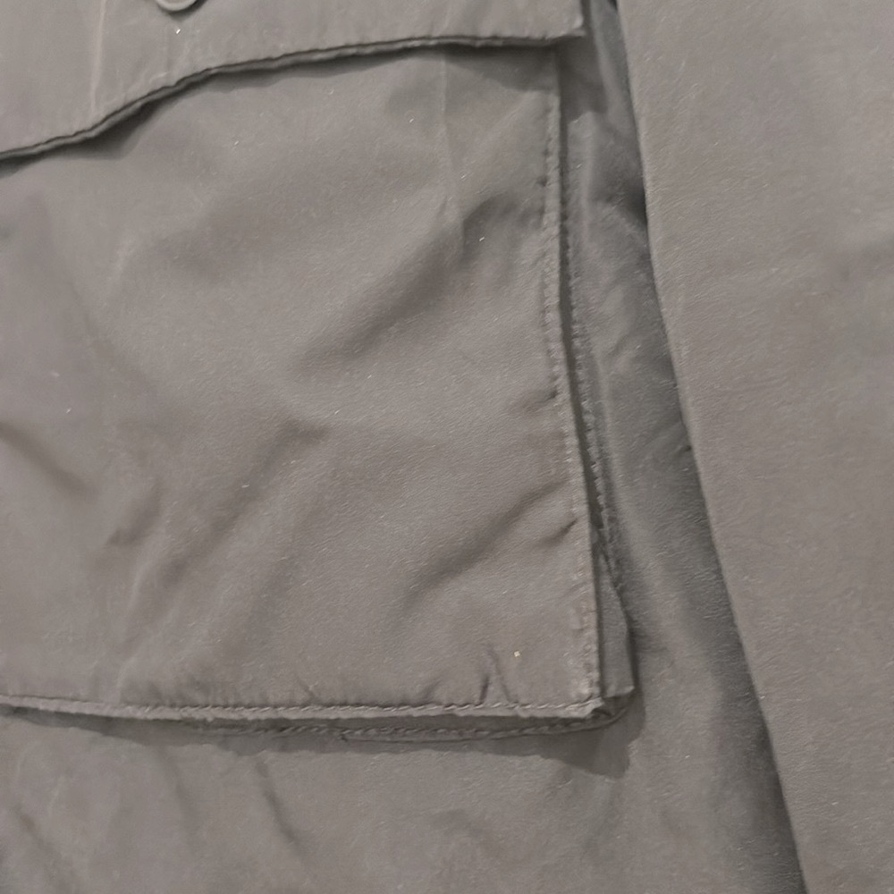 [BDG by Urban Outfitters] Black Utility Puffer Military Bomber Jacket Men’s Sz S - Picture 11 of 13